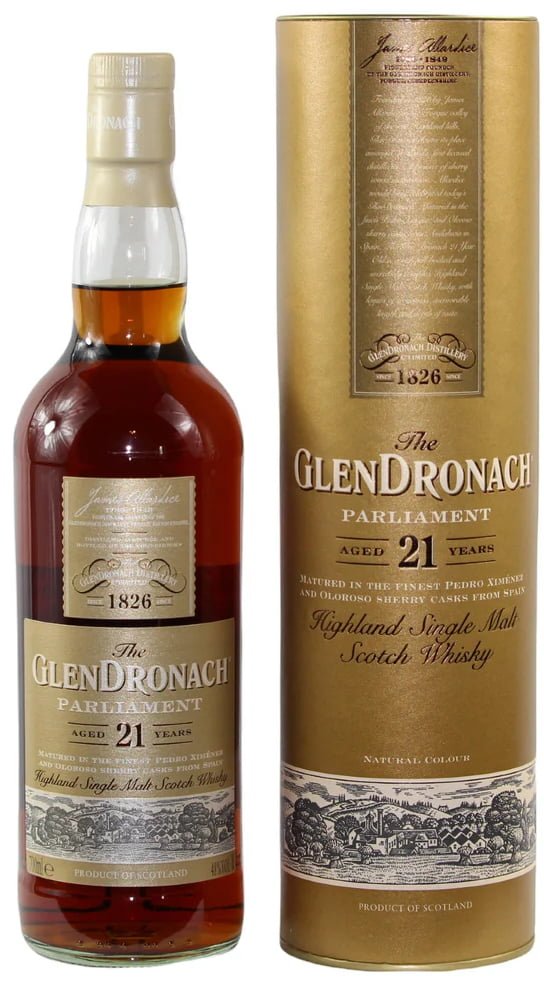 Купити віскі GlenDronach 21 рік в Україні та Києві, найкраща ціна